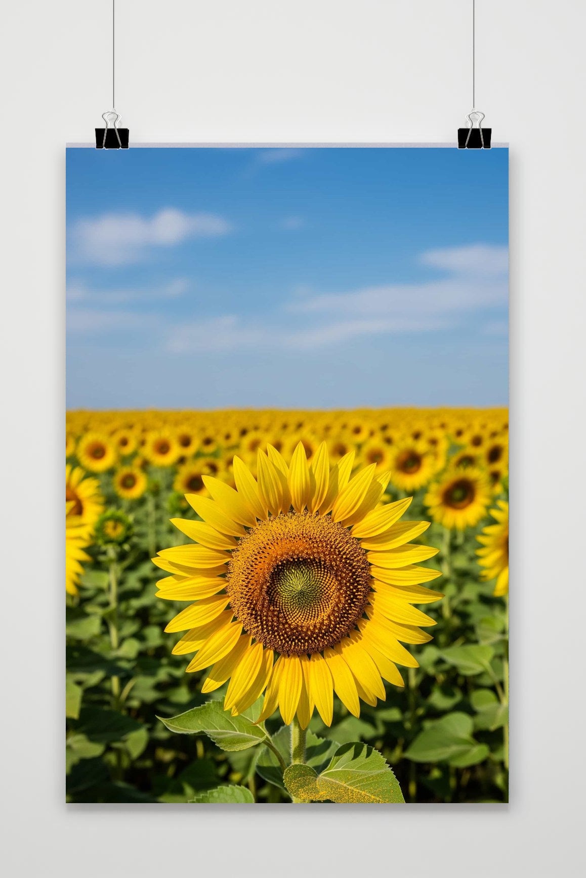 Affiche Sunflower Field de 25 Artstreet