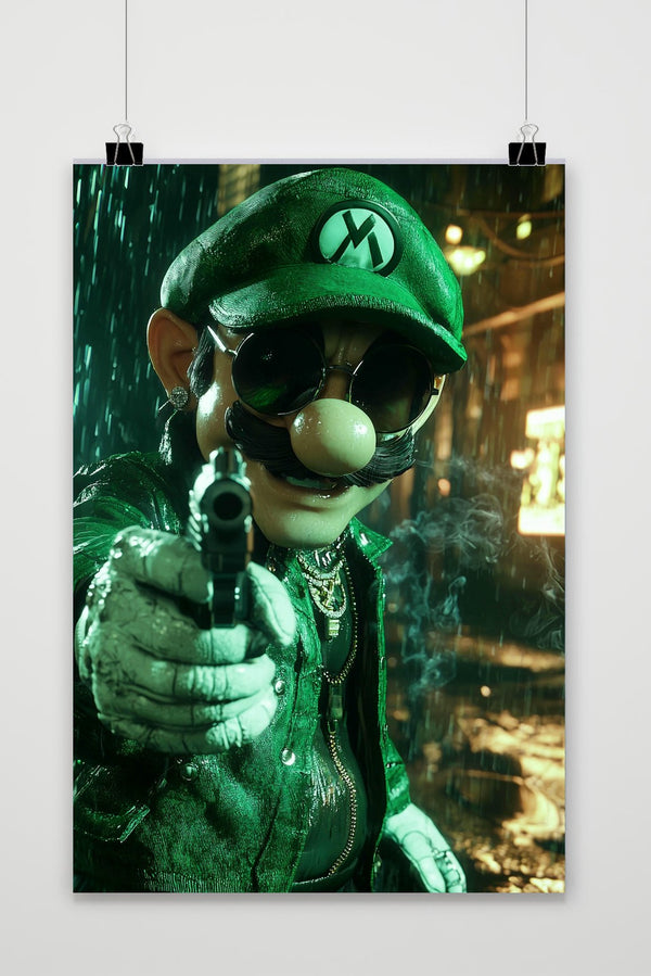 Super Mario Gun poster