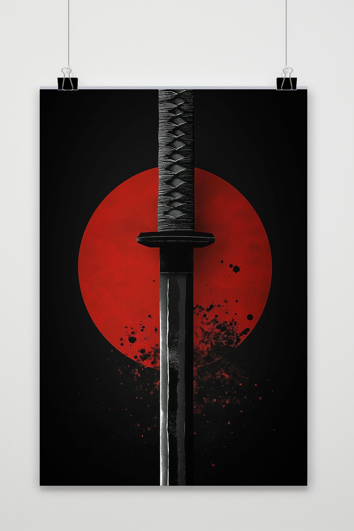 Affiche Sword Samurai de 25 Artstreet