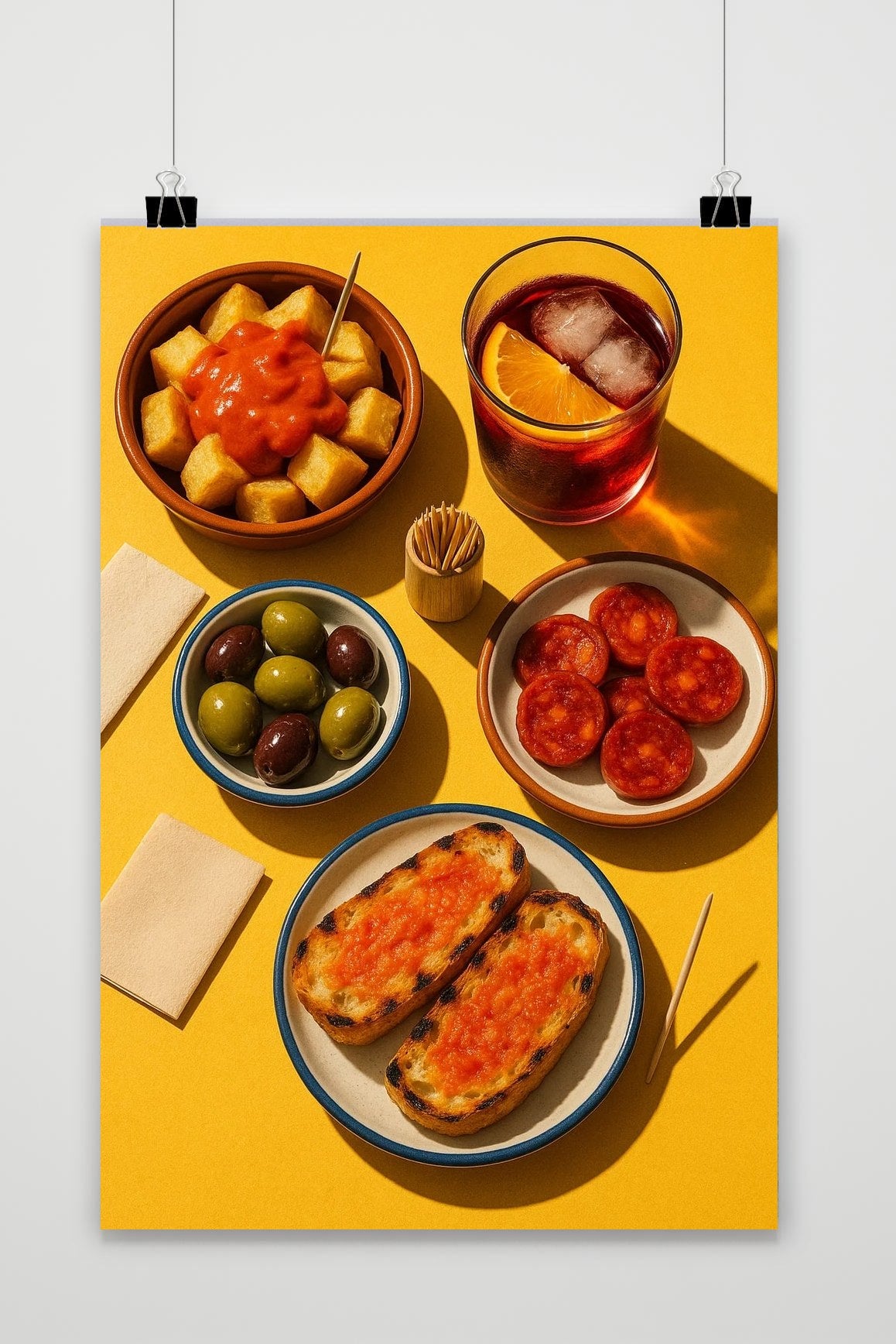 Tapas poster van 25 Artstreet