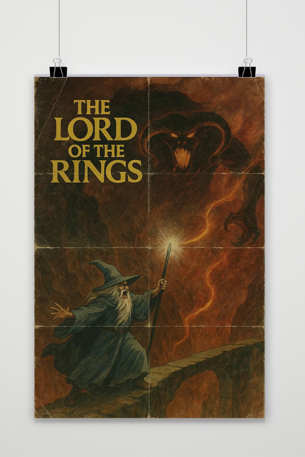 The Lord Of The Rings Art Poster