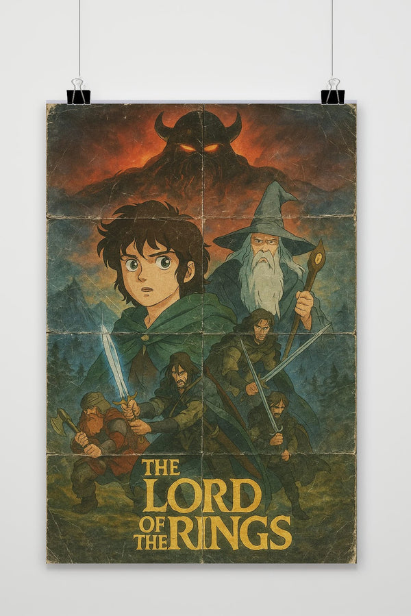 The Lord of the Rings Cartoon poster