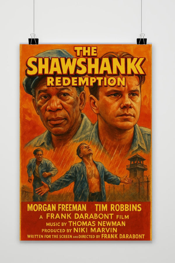 The Shawshank Redemption Art Poster