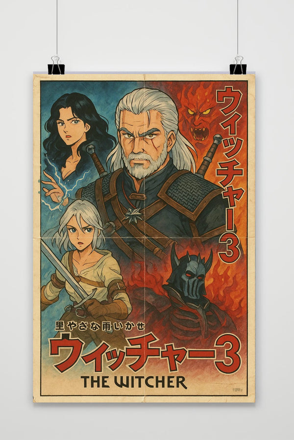 The Witcher Manga poster