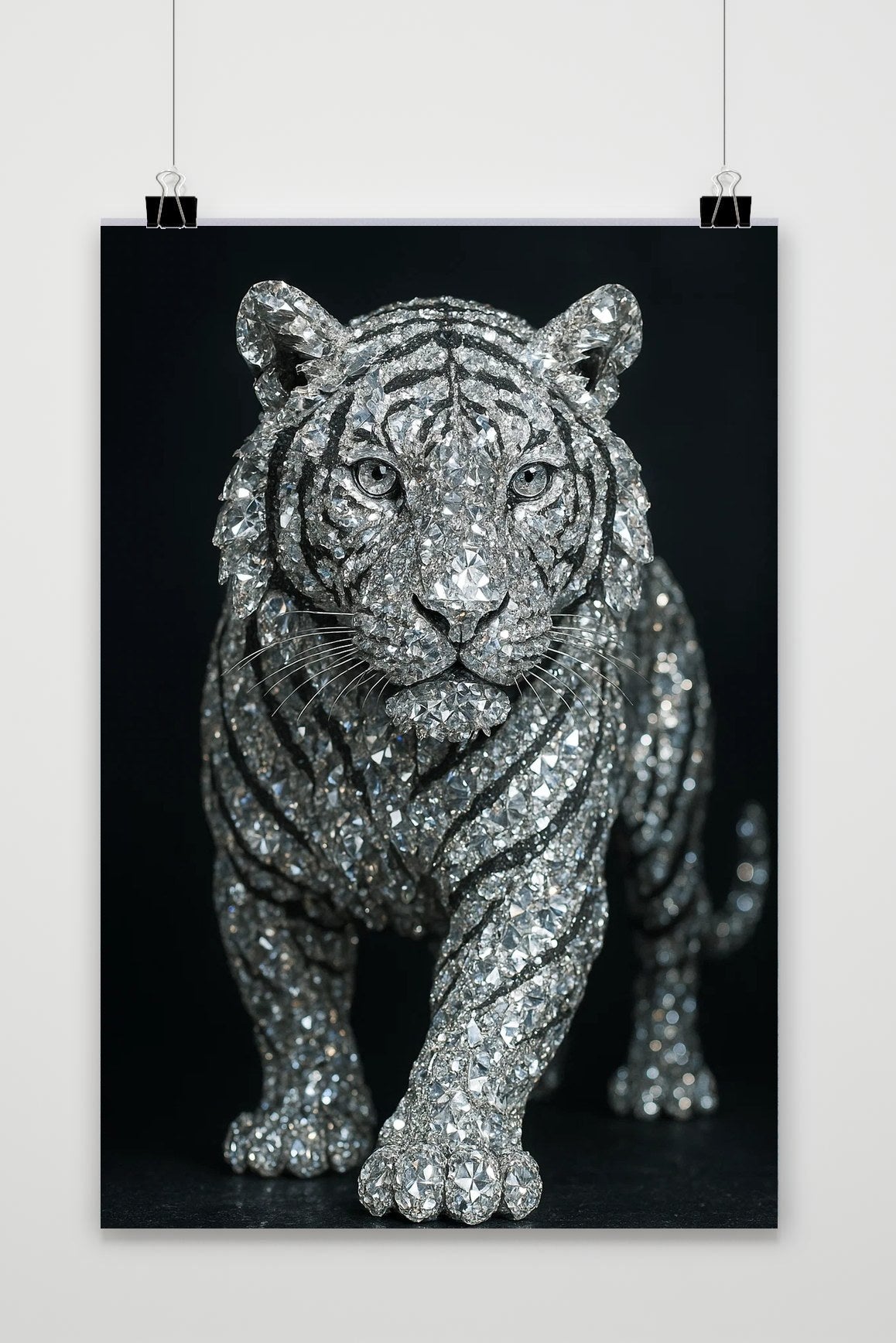 Affiche Tiger Diamond de 25 Artstreet