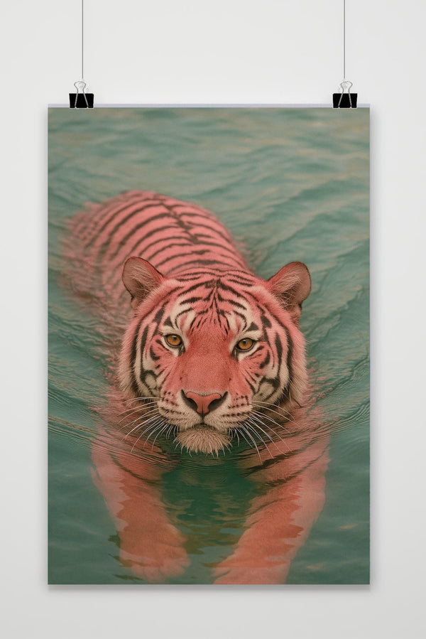 Póster Tiger Swim