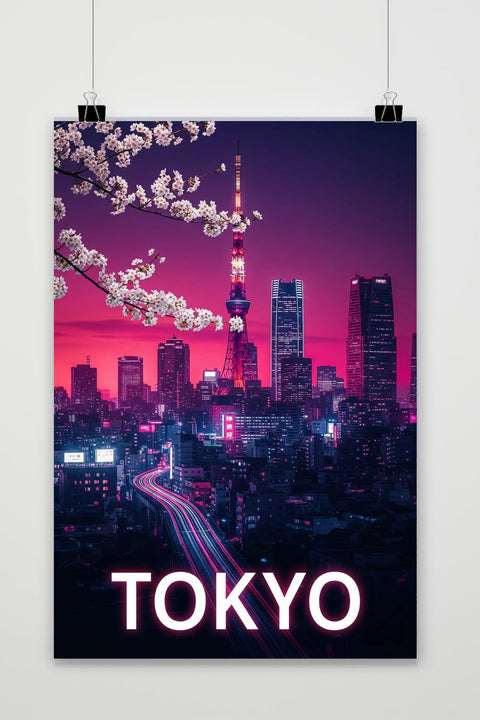 Póster Tokyo Japan