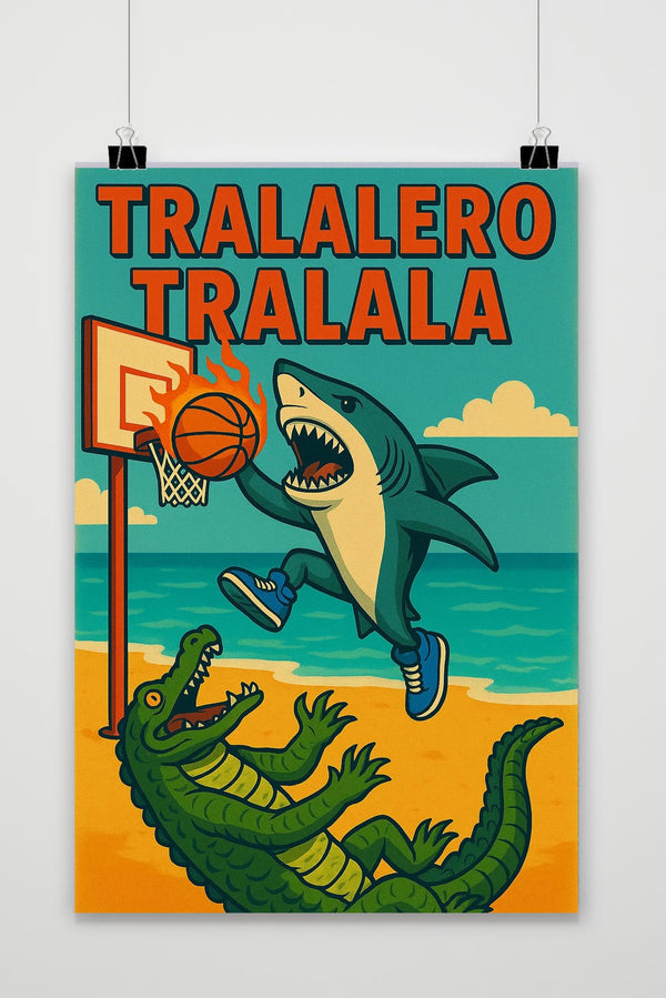Tralalero Tralala Poster