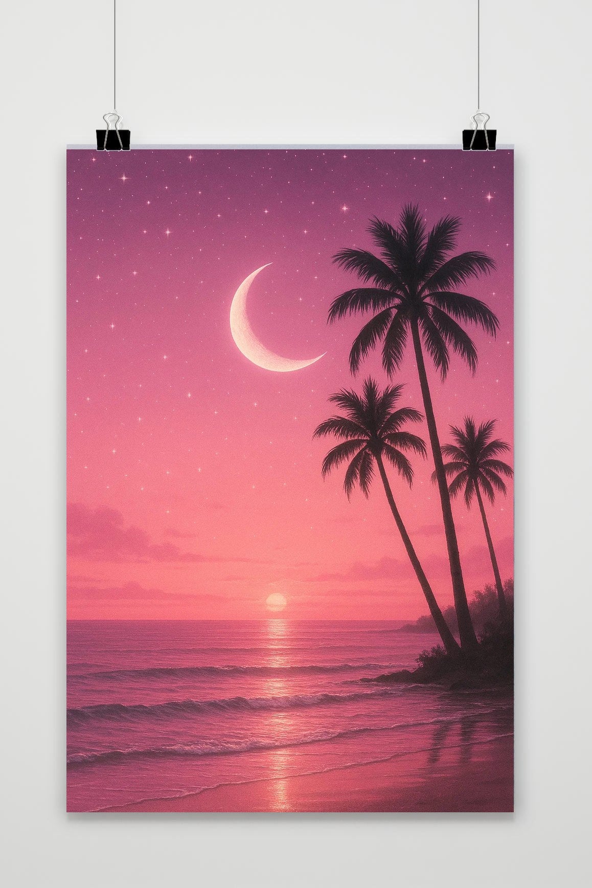 Affiche Tropical Beach de 25 Artstreet