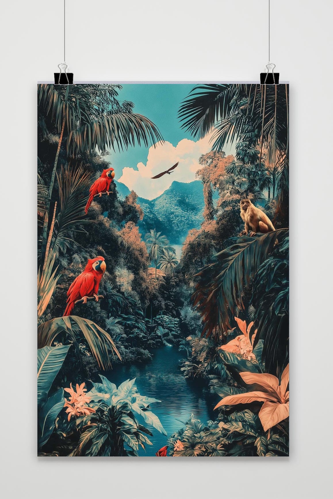 Affiche Tropical Jungle de 25 Artstreet