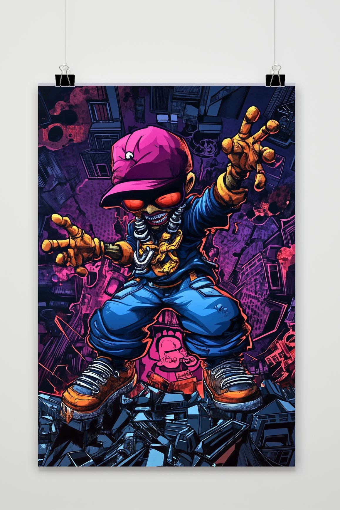 Póster Urban Hiphop de 25 Artstreet