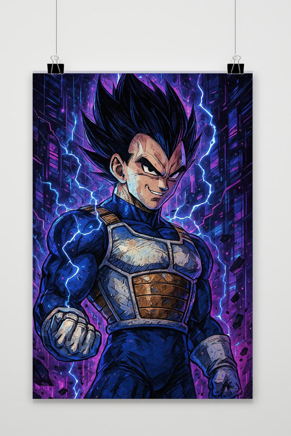 Vegeta Dragon Ball poster