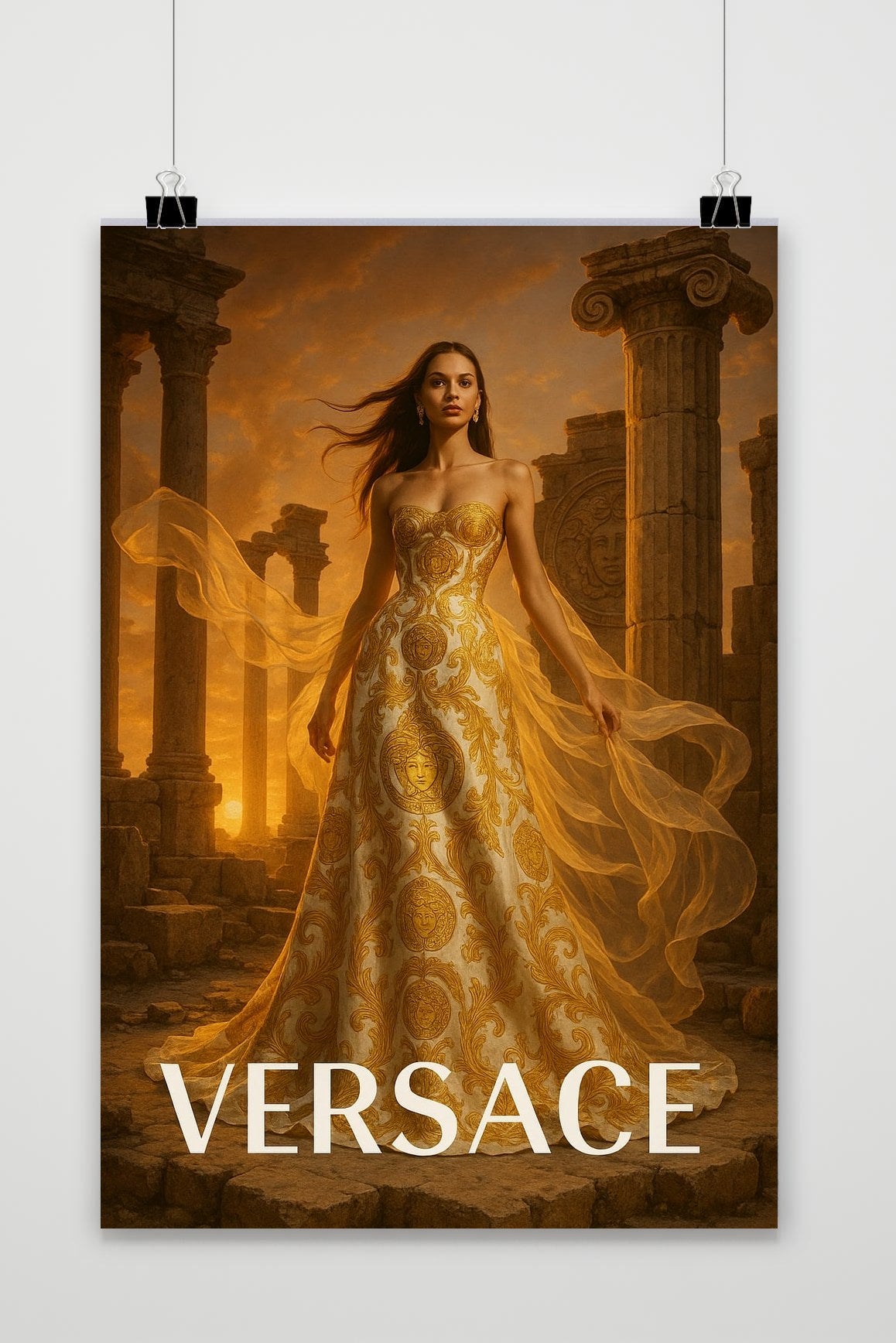 Póster Versace Fashion Greece de 25 Artstreet