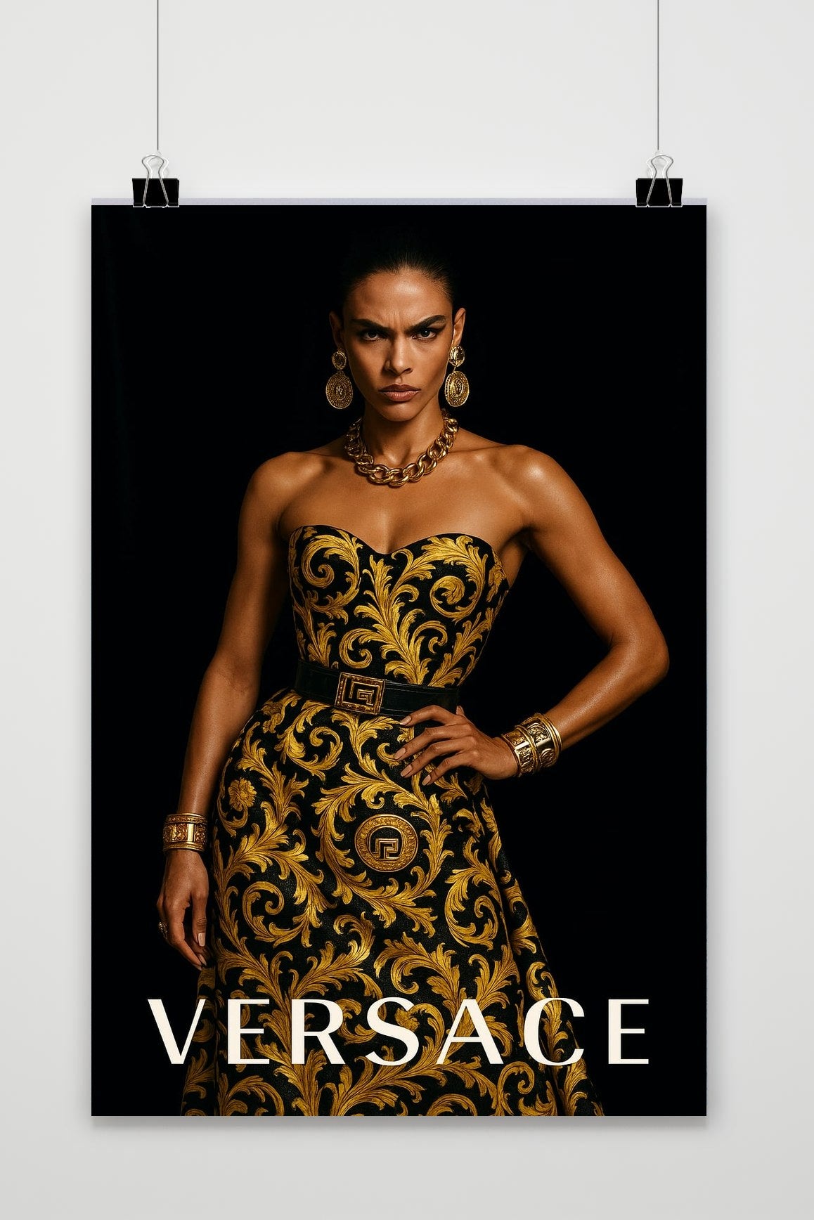 Affiche Versace Fashion de 25 Artstreet