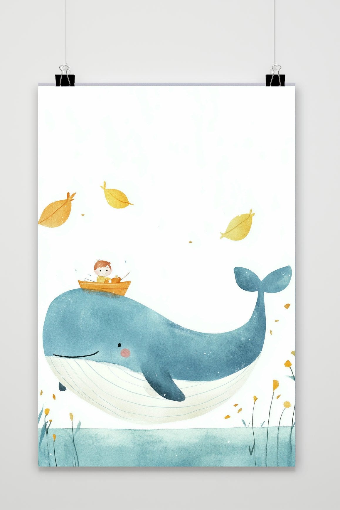Whale Boy poster van 25 Artstreet