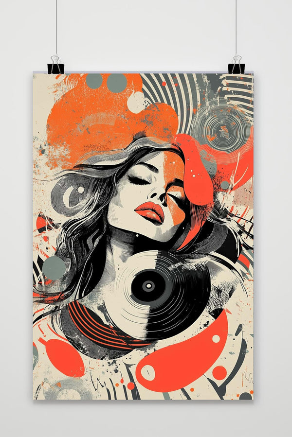 Affiche Woman Abstract